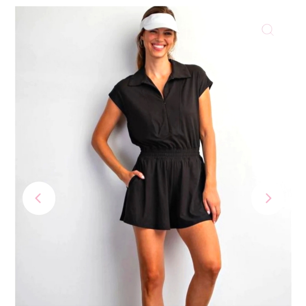 NWT Free People Movement mesh tennis romper